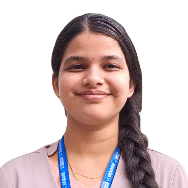 Gayatri H, State 5th Rank, II PUC Commerce, 596 out of 600